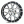 литые диски AUTEC Hexano (MATT BLACK POLISHED) R16 5x115 фото
