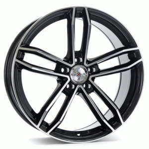 Литые диски Axxion AX8 R21 5x112 10.5 ET15 DIA66.6 mirror black polished(арт.83-242-95292)