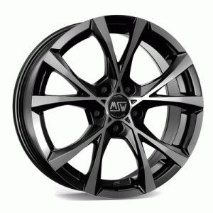 Литые диски MSW Cross Over R17 5x100 7.5 ET35 DIA63.4 black full polished