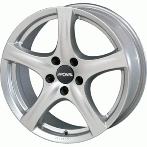 Литые диски Ronal R42 R18 5x115 7.5 ET35 DIA82.1 crystal silver