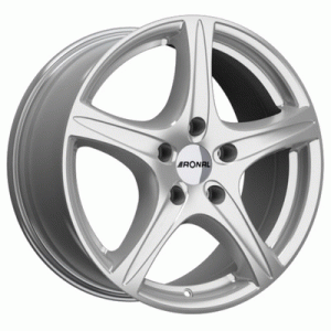 Литые диски Ronal R56 R19 5x108 7.5 ET45 DIA76.1 crystal silver