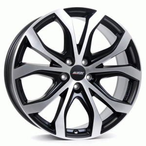 Литые диски ALUTEC W10 R18 5x150 8 ET51 DIA110.1 Racing Black Front Polished