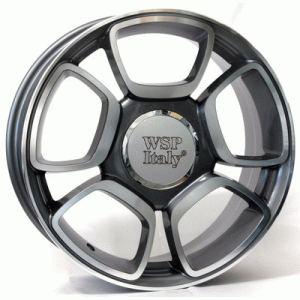 Литі диски WSP Italy W157 R17 4x98 7 ET30 DIA58.1 Anthracite Polished(арт.25-172-28130)