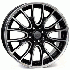 Литые диски WSP Italy W1653 R17 4x100 7 ET48 DIA56.1 GLOSSY BLACK POLISHED(арт.25-172-25465)