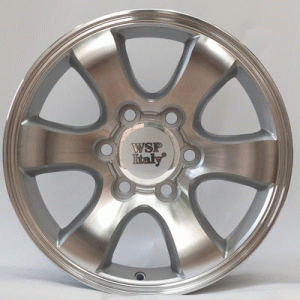 Литые диски WSP Italy W1707 R16 6x139,7 7 ET15 DIA106.1 SILVER POLISHED