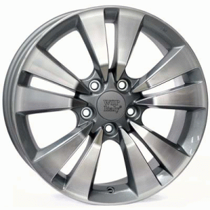 Литые диски WSP Italy W2409 R17 5x114,3 7.5 ET55 DIA64.1 Anthracite Polished(арт.25-172-20719)