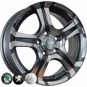 Литые диски Zorat Wheels (ZW) 745 R15 4x108 6.5 ET25 DIA65.1 EP(арт.5-21-21396)