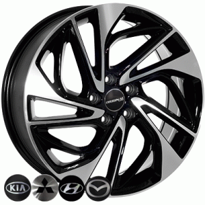Литі диски Zorat Wheels (ZW) BK5518 R18 5x114,3 7.5 ET51 DIA67.1 BP