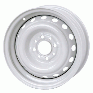 Стальные диски КрКЗ ВАЗ 2108 R13 4x98 5 ET16 DIA59.0 White(арт.93-215-67844)
