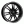 литые диски Dotz SHIFT (Black/polished lip) R18 5x120 фото