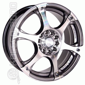 Литі диски RW (Racing Wheels) H-245 R16 5x108 7 ET40 DIA73.1 GM/FP(арт.7-151-78289)