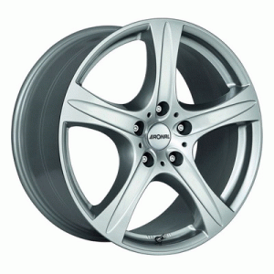 Литые диски Ronal R55 R17 5x120 7.5 ET35 DIA82.1 crystal silver(арт.57-222-88065)