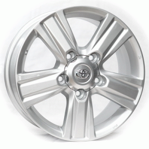 Литые диски Replica Toyota R556 R18 5x150 8 ET60 DIA110.6 Silver(арт.417-15-117340)