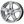 литые диски Anzio Wave (polar silver) R17 5x112 фото