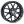 литые диски AUTEC Hexano (Black) R17 5x114,3 фото