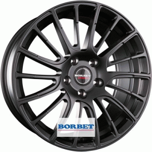 Литые диски Borbet LS2 R17 5x112 8 ET45 DIA72.6 black matt(арт.83-221-73905)