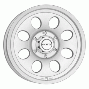 Литые диски Dotz Rafting R17 5x114,3 8 ET20 DIA71.6 Silver(арт.83-178-43152)