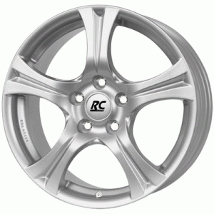Литые диски RC Design RC-14 R16 4x100 7 ET38 DIA63.4 crystal silver