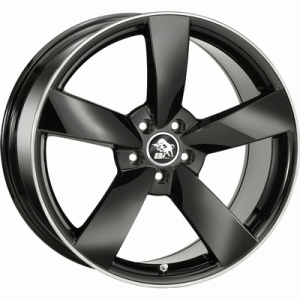 Литые диски Ultra Wheels UA9 Storm R20 5x112 9.5 ET45 DIA66.6 Black(арт.83-268-71506)