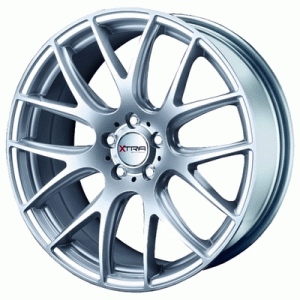 Литые диски Xtra Wheels SW5 R18 5x108 8.5 ET35 DIA72.6 Hyper Silver(арт.83-262-74791)