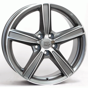 Литые диски WSP Italy W1254 R19 5x108 8 ET49 DIA63.4 Anthracite Polished(арт.25-172-25683)