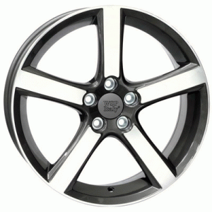 Литые диски WSP Italy W1257 R18 5x108 7.5 ET52 DIA63.4 Anthracite Polished(арт.25-172-28146)