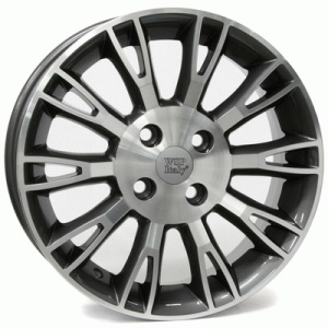 Литые диски WSP Italy W150 R15 4x100 6 ET43 DIA56.6 Anthracite Polished(арт.25-172-25300)