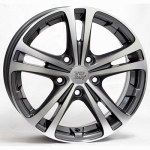 Литі диски WSP Italy W3502 R15 5x100 6 ET43 DIA57.1 Anthracite Polished