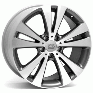 Литые диски WSP Italy W445 R16 5x112 7 ET45 DIA57.1 Anthracite Polished(арт.25-172-25607)