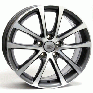 Литые диски WSP Italy W454 R16 5x112 6.5 ET47 DIA57.1 Anthracite Polished(арт.25-172-25619)