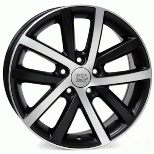 Литые диски WSP Italy W460 R16 5x112 6.5 ET50 DIA57.1 DULL BLACK POLISHED(арт.25-172-27779)