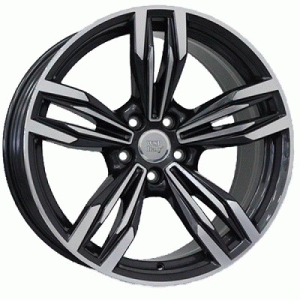 Литые диски WSP Italy W683 R20 5x112 10 ET41 DIA66.6 Anthracite Polished(арт.25-172-37974)