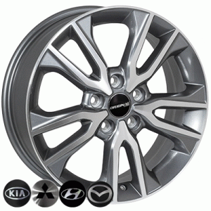 Литые диски ZF TL0603NW R17 5x114,3 6.5 ET49 DIA67.1 GMF(арт.5-218-129546)