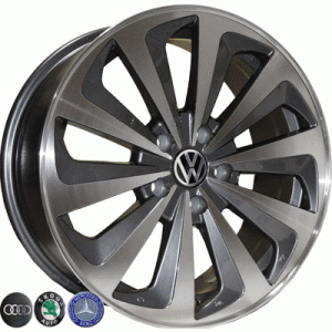 Литые диски Zorat Wheels (ZW) 7321 R17 5x112 7.5 ET45 DIA66.6 EP(арт.5-21-21833)
