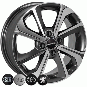 Литые диски Zorat Wheels (ZW) 7854 R15 4x100 6 ET40 DIA54.1 MK-P(арт.5-21-104519)