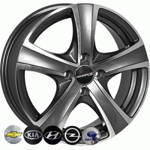 Литые диски Zorat Wheels (ZW) 9504 R15 4x100 6 ET44 DIA56.6 MK-P(арт.5-21-81670)